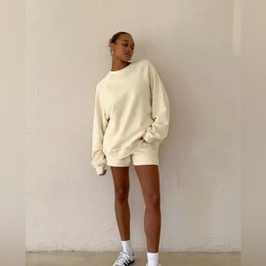 Rumored Balance Crewneck. NWT Size M/L.